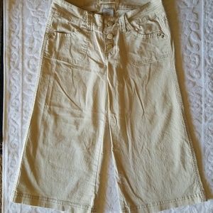 Hydraulic Wide Leg Capri